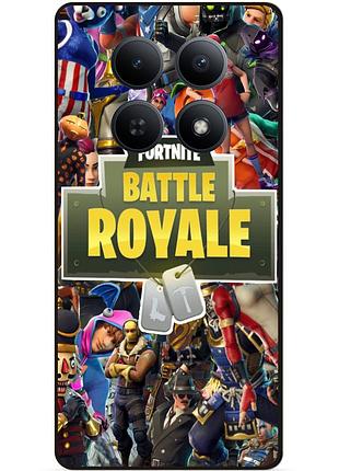 Силиконовый бампер чехол для xiaomi redmi note 15 pro 5g игра fortnite фортнайт