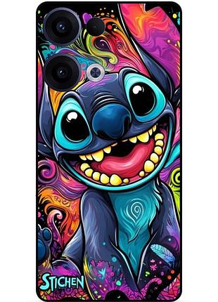 Силіконовий бампер чохол для oppo reno 13 з малюнком стіч stitch
