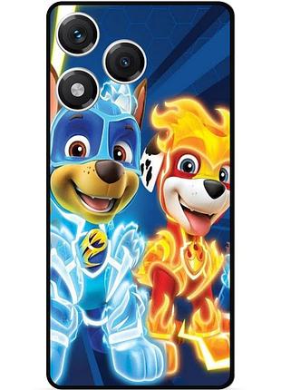 Силиконовый чехол для huawei honor 400 lite с рисунком щенячий патруль