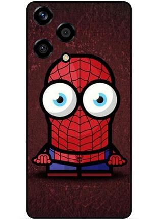 Силиконовый бампер чехол для huawei honor 200 lite с рисунком миньон человек паук spider man