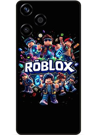 Силіконовий чохол бампер для huawei honor 200 lite з малюнком roblox роблокс