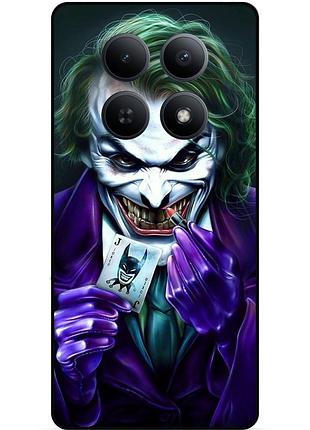 Чехол силиконовый бампер для xiaomi redmi note 15 pro 4g с рисунком joker джокер