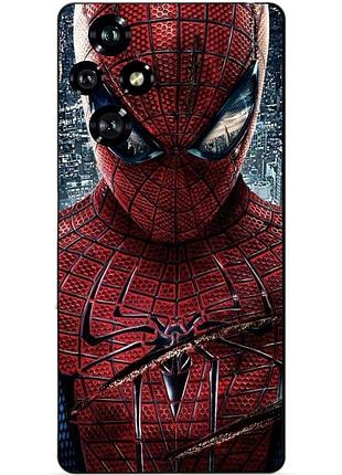 Силиконовый бампер чехол для huawei honor 200 человек паук spider man