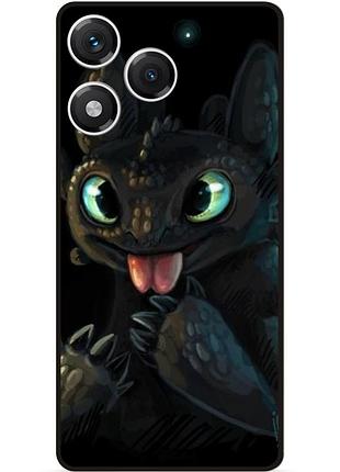Чехол силиконовый для huawei honor 400 lite с картинкой как приручить дракона