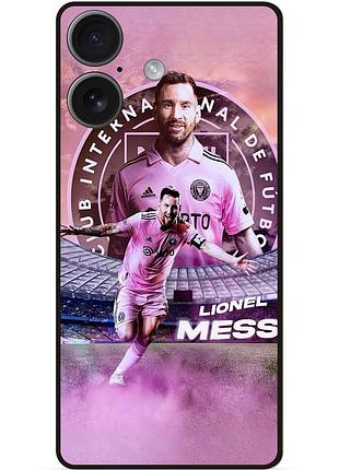 Силиконовый бампер чехол для huawei honor 400 с рисунком leo messi месси