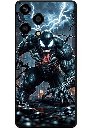 Чехол силиконовый бампер для huawei honor 200 lite с рисунком веном marvel venom