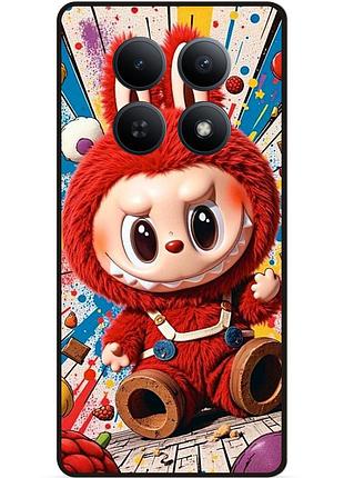 Силіконовий бампер чохол для xiaomi redmi note 15 5g з малюнком labubu лабубу