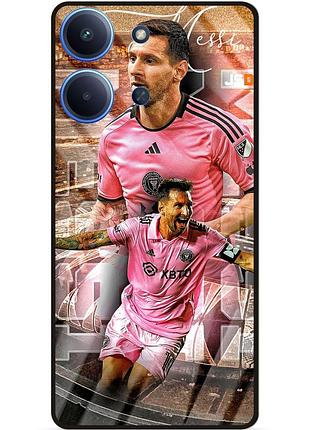 Силиконовый бампер чехол для xiaomi poco c85 с рисунком месси интер messi
