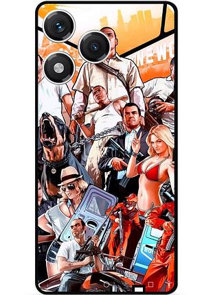 Чехол силиконовый бампер для huawei honor 400 lite гта gta