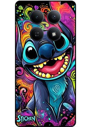 Чехол силиконовый бампер для xiaomi redmi note 15 pro 5g с рисунком стич stitch