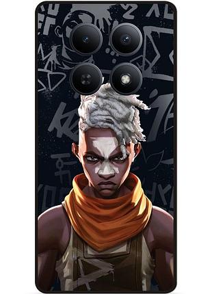 Силіконовий чохол бампер для xiaomi redmi note 15 pro 5g аркейн arcane