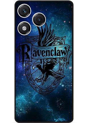 Силиконовый бампер чехол для huawei honor 400 lite с картинкой когтевран ravenclaw гарри поттер harry potter