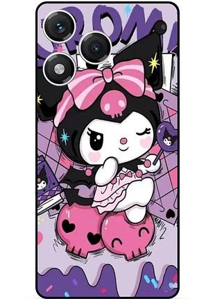 Силіконовий чохол бампер для huawei honor 400 lite kuromi куромі