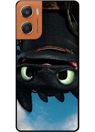 Чехол силиконовый для motorola moto g06 с картинкой как приручить дракона dragon