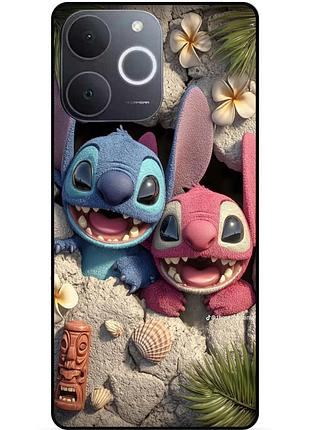 Силіконовий бампер чохол для realme note 70 стіч stitch