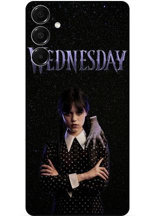Чохол силіконовий бампер для samsung s25 fe з картинкою уенздей wednesday