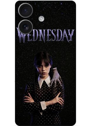 Чехол силиконовый бампер для huawei honor 400 с картинкой уэнздей wednesday