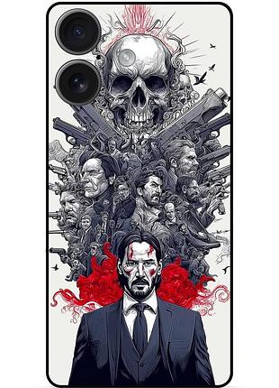 Чехол силиконовый бампер для huawei honor 400 джон уик john wick