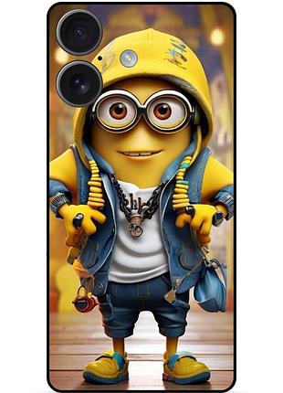 Чехол силиконовый бампер для huawei honor 400 с рисунком миньон боб minion
