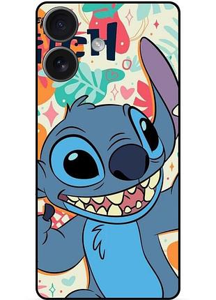 Силіконовий бампер чохол для huawei honor 400 з малюнком stitch стіч