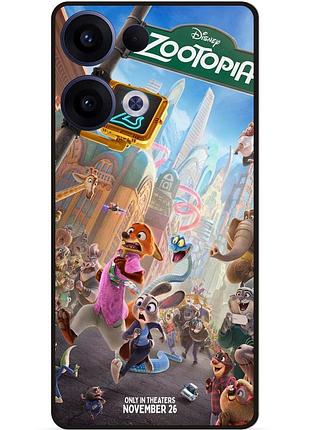 Силиконовый чехол для oppo reno 13 с картинкой джуди зверополис