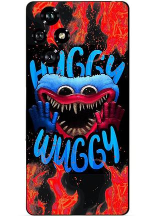 Чехол силиконовый бампер для huawei honor 200 с рисунком хагги вагги huggy wuggy