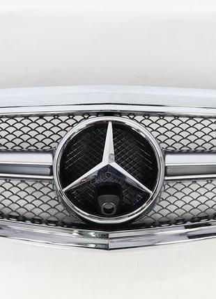 Решетка (chrom) mercedes w212 2014-2017