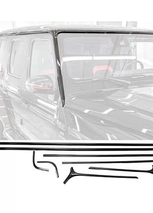 Карбонова окантовка на дах mercedes-benz g-class w463а 2018