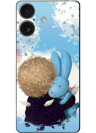 Чехол силиконовый бампер для huawei honor 400 с рисунком любимый зайка гапчинская