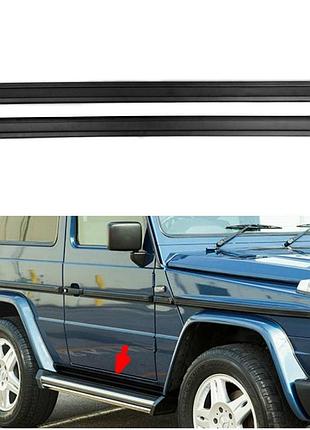 Нижні бічні молдинги mercedes g-class w463 (3-дверний)