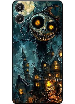 Силиконовый чехол бампер для samsung a05 с рисунком уэнздей wednesday