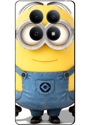 Силиконовый бампер чехол для xiaomi redmi note 15 pro 5g с рисунком миньон стюарт minion
