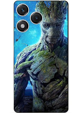 Силіконовий чохол бампер для huawei honor 400 lite з малюнком грут groot стражі галактики