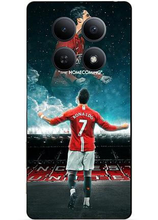 Силіконовий чохол бампер для xiaomi redmi note 15 5g з малюнком роналдо мю ronaldo