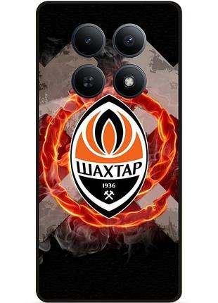 Силіконовий чохол бампер для xiaomi redmi note 15 5g з малюнком шахтер донецк