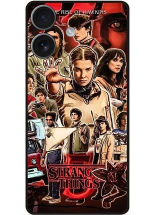 Силіконовий бампер чохол для huawei honor 400 кіно stranger things дивні дива