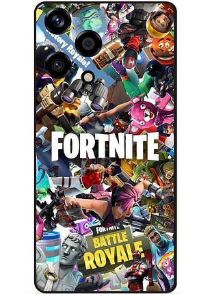 Силіконовий чохол бампер для huawei honor 200 lite з картинкою fortnite фортнайт