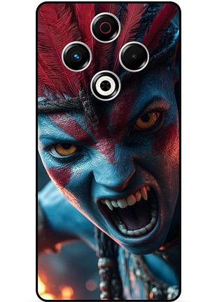Чехол силиконовый бампер для tecno spark 30 (kl6) с картинкой аватар avatar