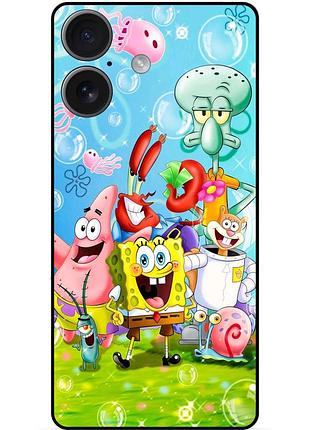Силіконовий чохол для huawei honor 400 з малюнком sponge bob губка боб