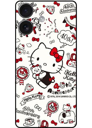 Силіконовий чохол бампер для huawei honor 400 з картинкою hello kitty хелло китти
