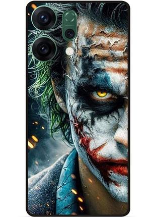 Чехол силиконовый бампер для oppo reno 14 с рисунком джокер харли квинн joker