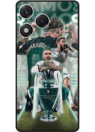 Силіконовий чохол бампер для huawei honor 400 lite з малюнком серхио рамос sergio ramos