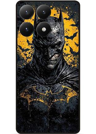 Силіконовий бампер чохол для motorola edge 60 pro з малюнком бэтмен batman