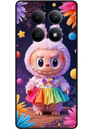 Силіконовий бампер чохол для xiaomi redmi note 15 pro 5g з малюнком labubu лабубу