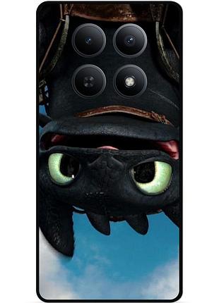 Чехол силиконовый для xiaomi redmi note 15 pro 5g с картинкой как приручить дракона dragon