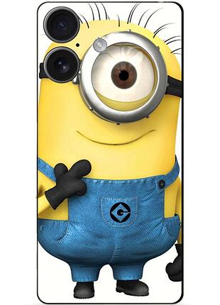 Силіконовий чохол бампер для huawei honor 400 з малюнком міньйон кевін minion