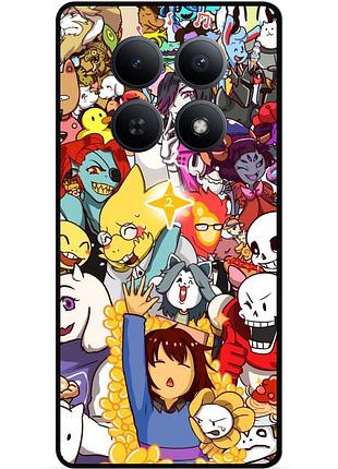 Силіконовий чохол бампер для xiaomi redmi note 15 5g з малюнком undertale андертейл
