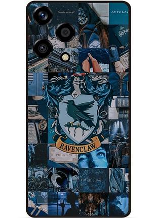Силиконовый бампер чехол для huawei honor 200 lite с рисунком когтевран ravenclaw гарри поттер harry potter