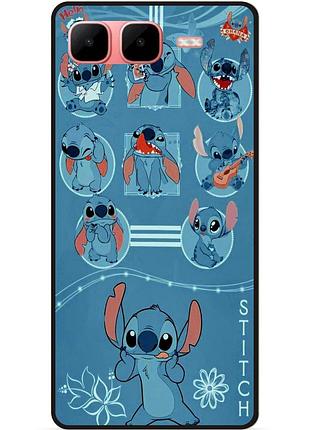Силіконовий бампер чохол для infinix smart 10 plus з картинкою стіч stitch