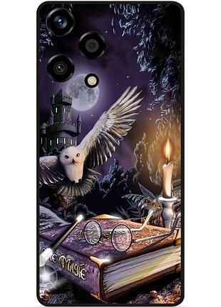 Силиконовый бампер чехол для huawei honor 200 lite с картинкой букля harry potter гарри поттер
